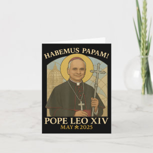 Tarjeta Da Pope De América El Papa De Chicago Leo Xiv Prov