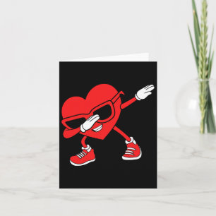 Tarjeta Dabbing Divertido Corazón Hombres Niños Es Mi San 