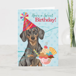 Tarjeta Dachshund
