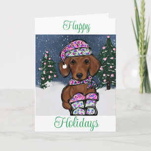 Tarjeta Dachshund