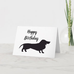 Tarjeta Dachshund