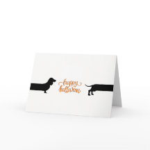 Dachshund divertido Halloween