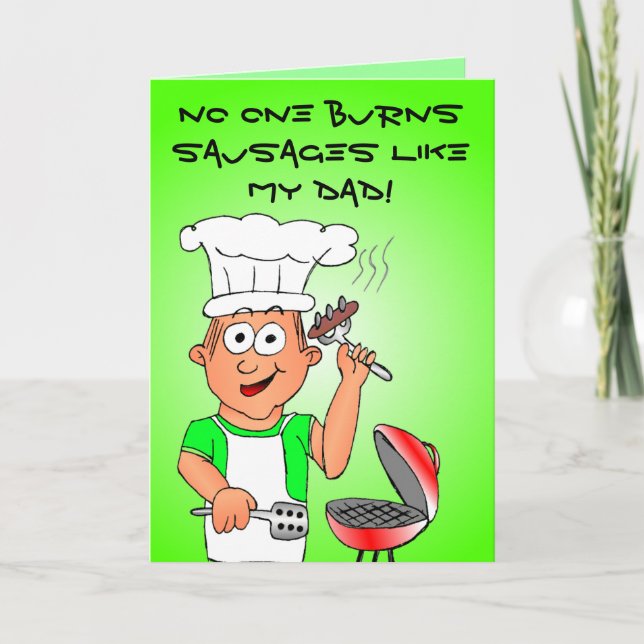 Tarjeta Dad Cook (Anverso)