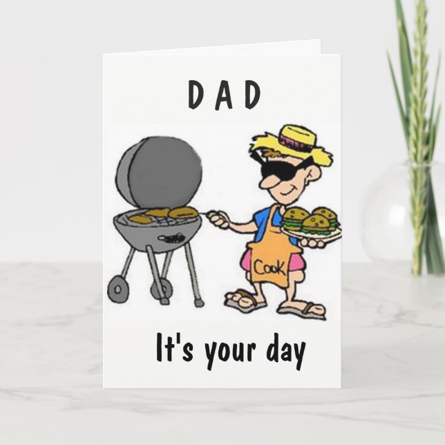 TARJETA ****DAD*** HACES QUE TODOS LOS DÍAS EL AMOR DE CUM (Anverso)
