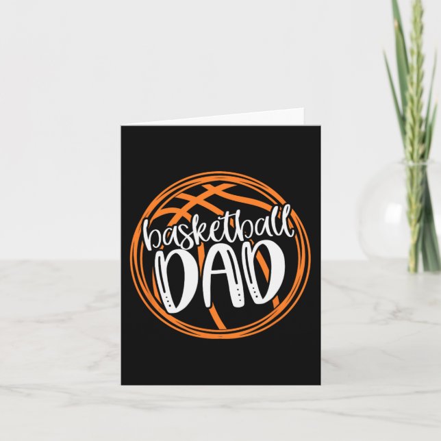 Tarjeta DAD Shirt de baloncesto (Anverso)
