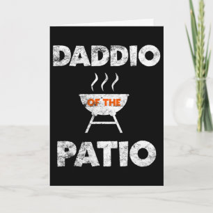 Tarjeta Daddio Del Patio Parrilla Daddy Barbacoa a la parr