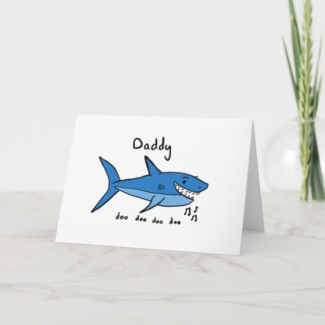 Tarjeta Daddy Shark (Anverso)