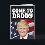 TARJETA DADDY TRUMP FUNNY BIRTHDAY CARDS PARA ELLA<br><div class="desc">DADDY TRUMP TARJETA DE CUMPLEAÑOS</div>