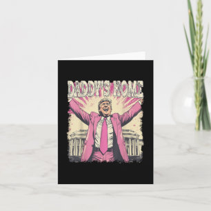 Tarjeta Daddys Home Trump Funny Daddys Home