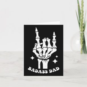 Tarjeta Dads Club Fathers Day Funny Trendy Words On Back