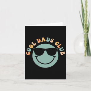 Tarjeta Dads Club Shirt Funny Dad Day 2 Side 1