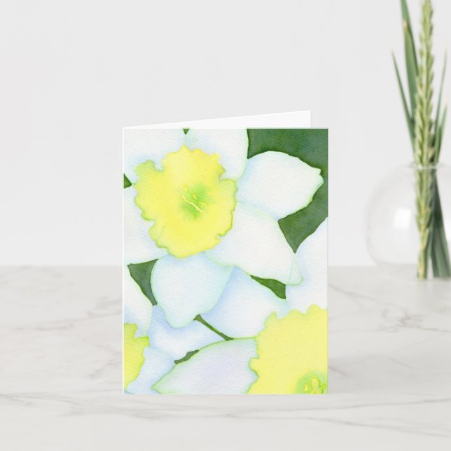 Tarjeta Daffodils Notecard (Anverso)