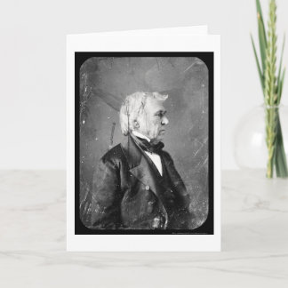 Tarjeta Daguerreotype 1844 de presidente Zachary Taylor