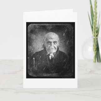 Tarjeta Daguerreotype 1845 del PA de la galatina de Albert