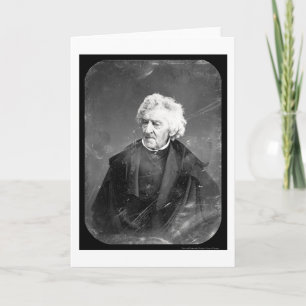 Tarjeta Daguerreotype 1846 de Cranch de la justicia