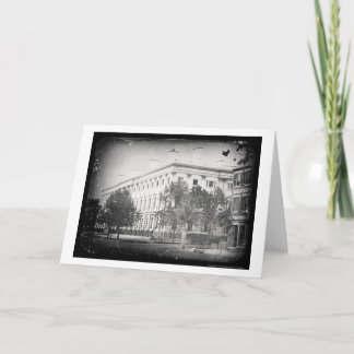 Tarjeta Daguerreotype 1846 de la oficina de correos de DC