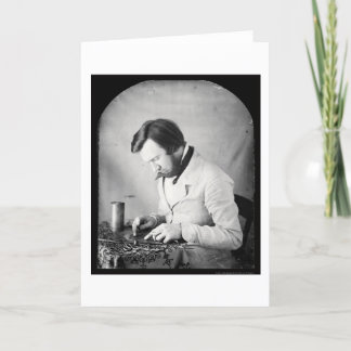 Tarjeta Daguerreotype 1853 de Tinworker