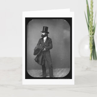 Tarjeta Daguerreotype 1853 del soporte de Guillermo Sydney