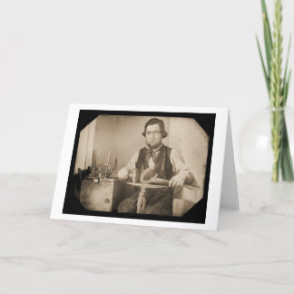 Tarjeta Daguerreotype de trabajo 1846 del herrero
