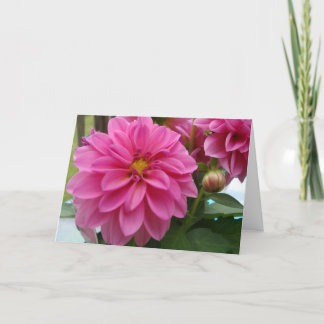 Tarjeta Dahlia Card Basic Hello