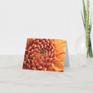 Tarjeta dahlia - notecard