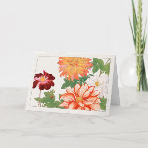 Tarjeta Dahlia por Tanigami Konan