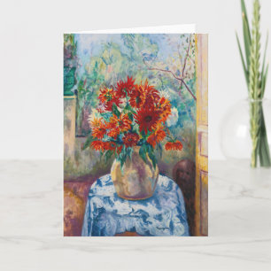 Tarjeta Dahlias, Saint-Tropez   Henri Manguin