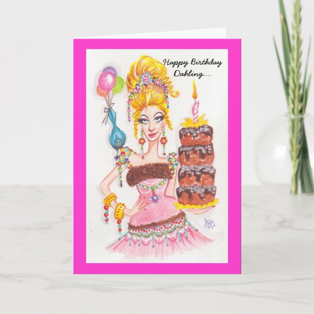 Tarjeta Dahling-Tarjeta (Anverso)