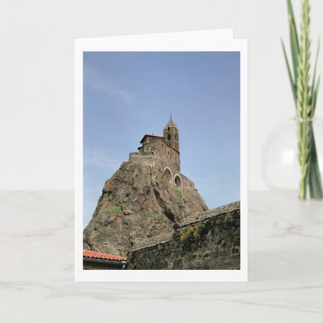 Tarjeta d'Aiguilhe del Saint Michel (foto) (Anverso)