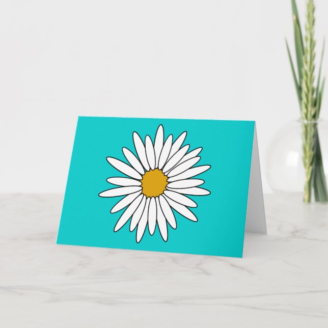 Tarjeta Daisies (Anverso)