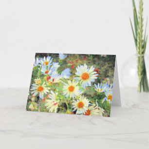 Tarjeta Daisies