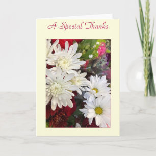 Tarjeta Daisies Especiales Gracias