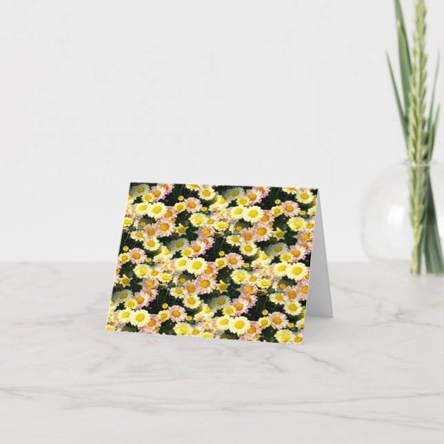 Tarjeta Daisies Galore...... (Anverso)