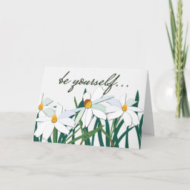 Tarjeta Daisies por valor