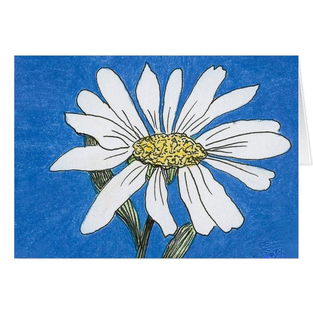 Tarjeta Daisy (Anverso (Horizontal))