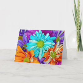 Tarjeta Daisy Bouquet Name Day