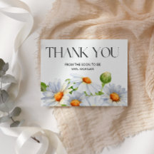 Daisy Bridal Shower minimalista Gracias