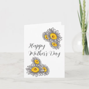Tarjeta Daisy Flower Mother's Day Card