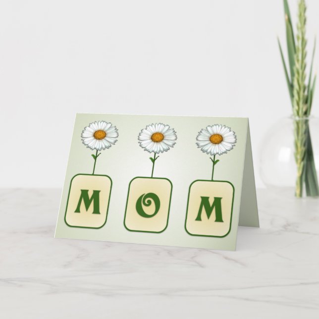 Tarjeta Daisy Mom Card (Anverso)