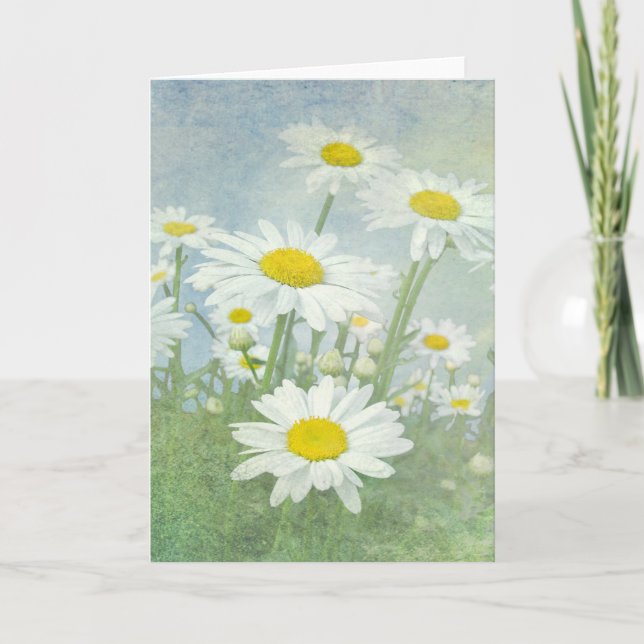 Tarjeta Daisy Notecard (Anverso)