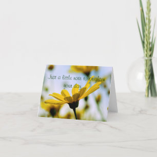 Tarjeta Daisy Notecard