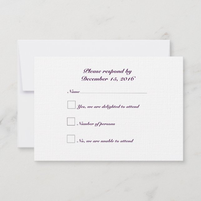 Tarjeta Daisy Responder: línea de 3,5" x 5" 3,5" X (Anverso)