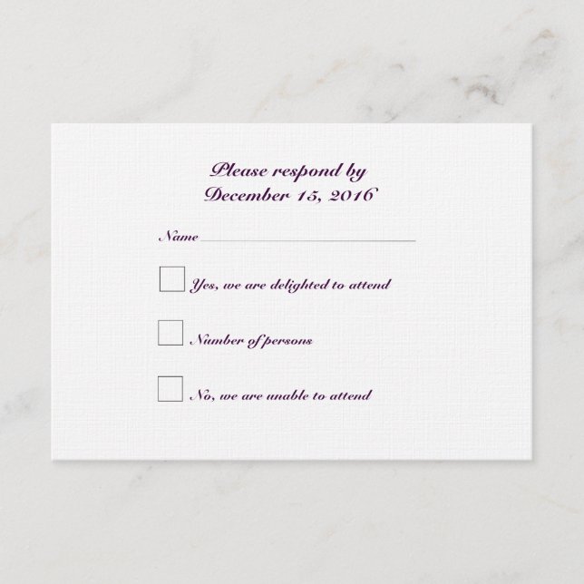 Tarjeta Daisy Responder: línea de 3,5" x 5" 3,5" X (Anverso)