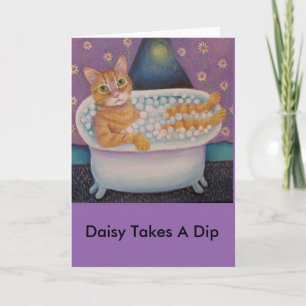 Tarjeta Daisy Toma Un Dip
