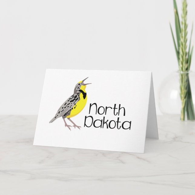 Tarjeta Dakota del Norte (Anverso)