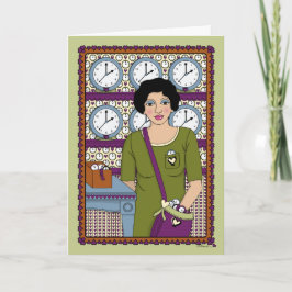 Tarjeta Dale Tiempo_A_Tarjeta De Saludo