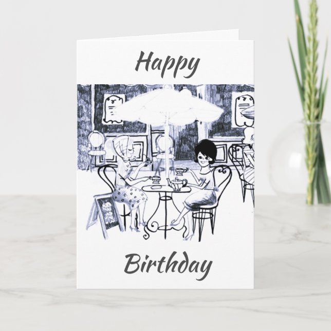 TARJETA DAMA ESPECIAL DEL CUMPLEAÑOS DEL DÍA ESPECIAL (Anverso)