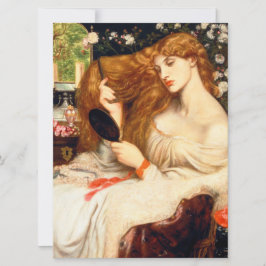 Tarjeta Dama Lilith (Belleza impresionante con cabello roj
