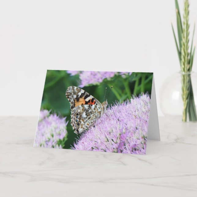 Tarjeta Dama pintada de dulce (Anverso)