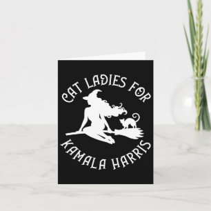 Tarjeta Damas De Kamala Harris Wiccan Pagan Cheeky Witch